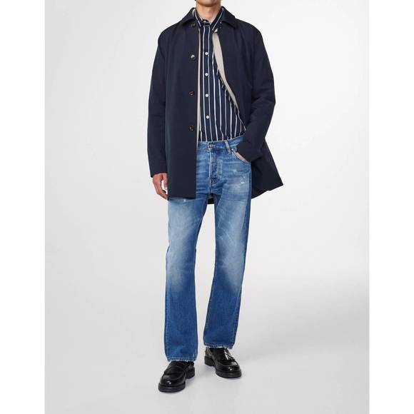 NEW NN07 sonny straight leg jeans in mid blue